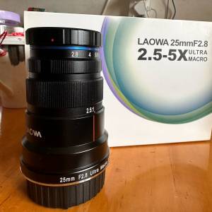 laowa 25mm 2.5-5x (f mount)