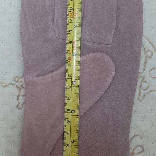 全新 紫色燒焊手套一對 燒焊手襪 勞工手套 建築手套 野營燒烤手套 耐磨 耐熱 寵物防...