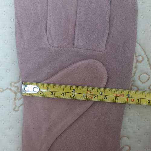 全新 紫色燒焊手套一對 燒焊手襪 勞工手套 建築手套 野營燒烤手套 耐磨 耐熱 寵物防...