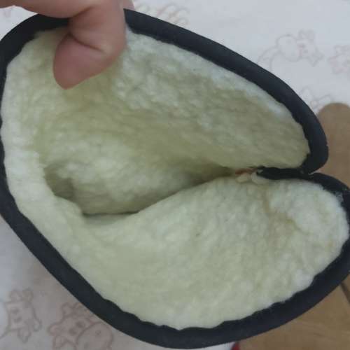 全新 啡+紅色燒焊手套一對 厚料燒焊手襪 勞工手套 建築手套 野營燒烤手套 耐磨 耐熱...