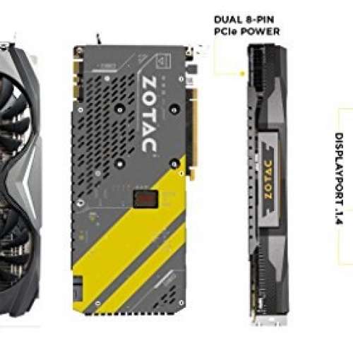 ZOTAC GTX 1070 AMP EDITION 8GB