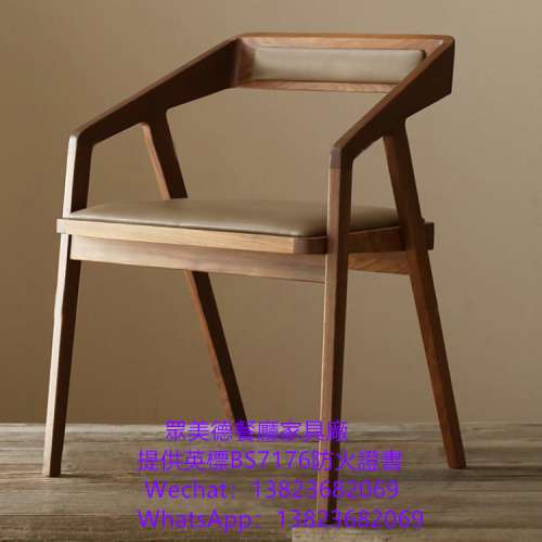 原木色餐檯椅訂製廠商,港式餐館阻燃皮革餐椅訂做,料理店自助餐廳餐枱椅訂造,椅子專...