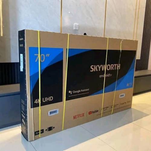 Skyworth Smart android TV 4k UHD android 70 inches