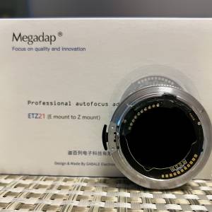 Megadap ETZ21 電子自動轉接環 (E mount 轉 Z mount)