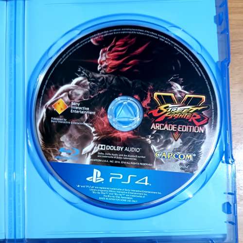 PS4  V Street Fighter Arcade Edition