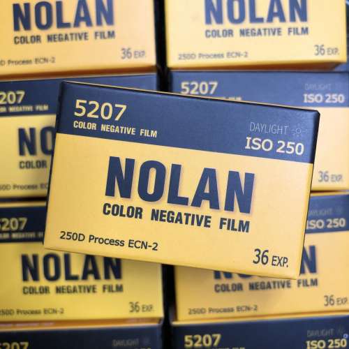 【24年期】Kodak NOLAN 5207 250D 135 電影彩色負片 ECN2菲林 2025年12月