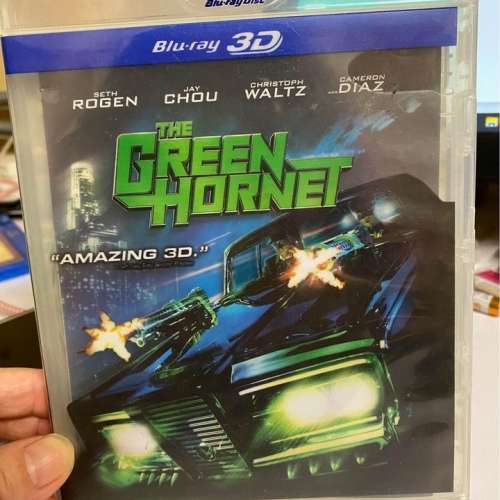 《青蜂俠》周杰倫 3D 藍光碟 blu ray 3D , 中文字幕