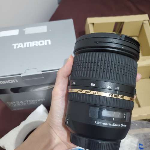 全新 Tamron 24-70mm f2.8 A007s for sony a mount a99 a99ii a850 FF DSLR 單反 鏡頭
