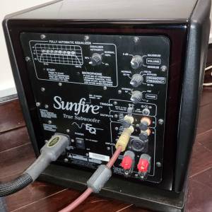 Sunfire True Subwoofer TSEQ-10 美國牌子最慳位超低音喇叭