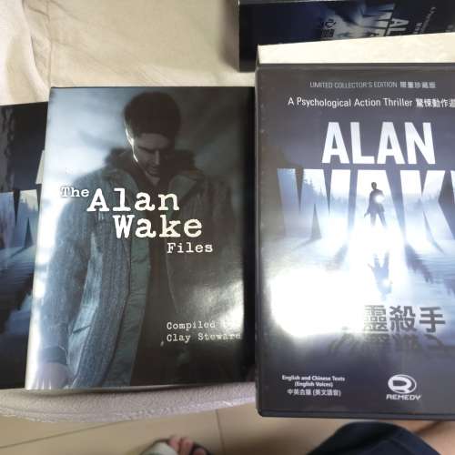 Xbox360 Alan Wake 心靈殺手 限定版 包小說
