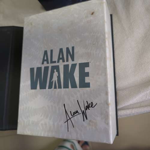 Xbox360 Alan Wake 心靈殺手 限定版 包小說