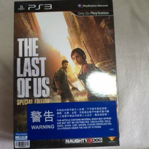 PS3 The last of us 限定 港版