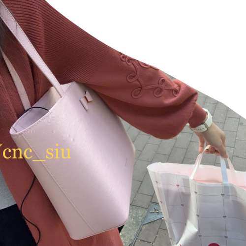 Ted Baker pink bow leather bag 粉紅皮革手袋 情人節禮物 ForHer Vday 女朋友