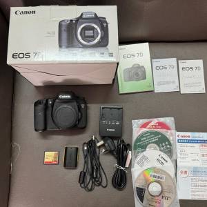 Canon 7D 連64GB CF card