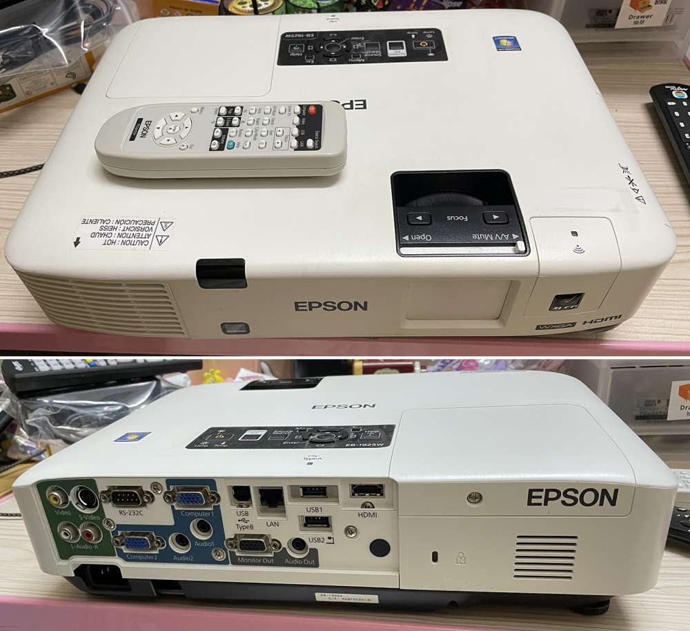 Epson Projector 投影機- EB-1925W，4000 Lumen - 二手或全新投影機