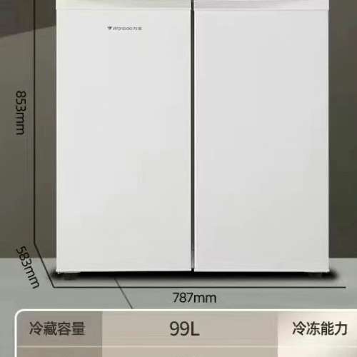 159公升嵌入式雙開門櫥櫃冰箱 冷藏冷凍一級能源效率