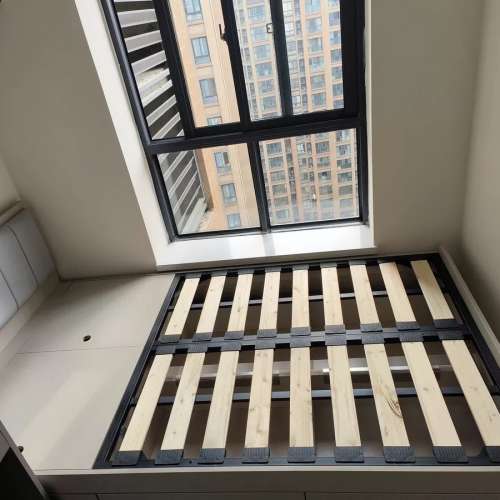 Brand new storage solid wood bed