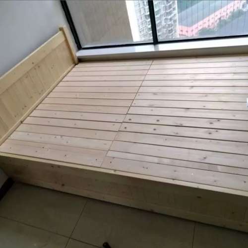 收納實木床 油壓床Brand new storage solid wood bed hydraulic bed3