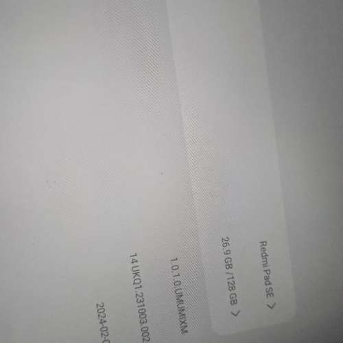 二手紅米Pad SE 4GB+128GB 綠色