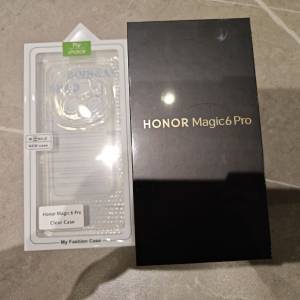 全新未開封 現貨 香港行貨 榮耀 Honor Magic 6 Magic6 Pro 黑色 Black 12GB + 512GB...