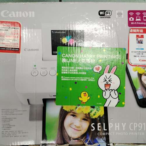 Canon SELPHY CP910 COMPACT PHOTO PRINTER 90% New (佳能 SELPHY CP910 緊湊型照片...