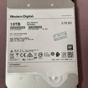 WD HGST Ultrastar DC HC510 10TB HUH721010ALE600 3.5" HDD