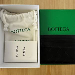 BOTTEGA VENETA Intrecciato leather card case