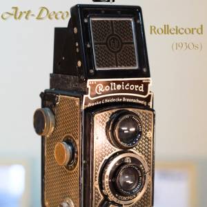 Rolleicord Art Deco 雙鏡機