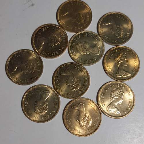 英女王五毫錢幣，新淨。十個三百八十元。五個二佰二十元。no.20.4.24