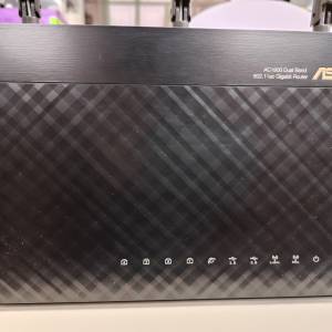 80%NEW ASUS wifi router AC1900 雙頻電競 無線 路由器 RT-AC68U