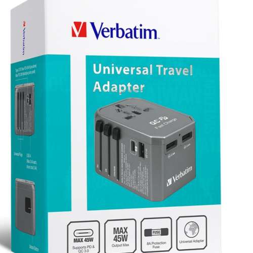 Verbatim Universal Travel Adapter