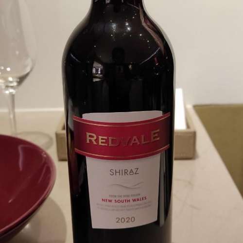 Redvale 2020 shiraz 紅酒750ml