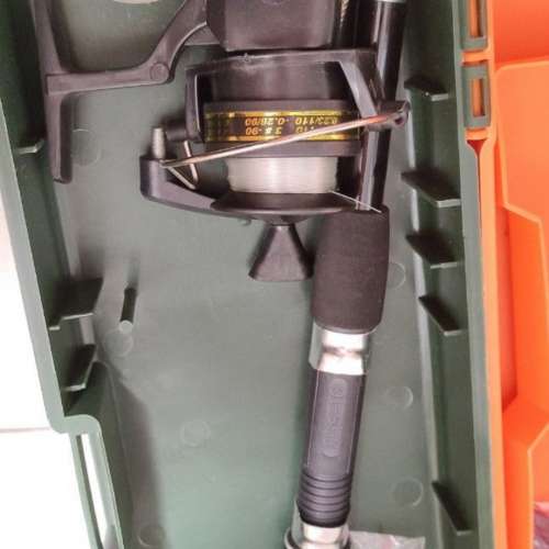 釣魚魚竿干套裝連工具盒