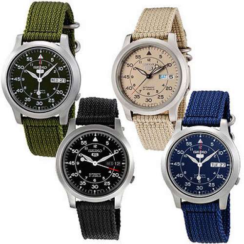Seiko 5 Military Automatic Watch