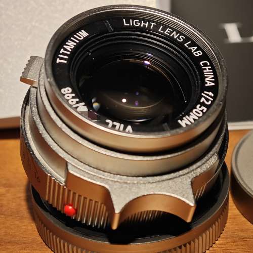 Light Lens Lab 復刻 Elcan 50mm f/2 鏡頭 (for Leica M Mount / 鈦灰色)