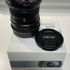 Laowa zero D 9mm F2.8 X mount $1500