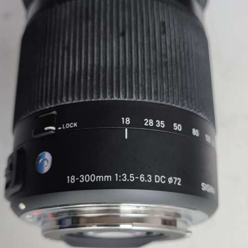 Sigma AF 18-300mm 1: 3.5-6.3 鏡頭 Canon Mount