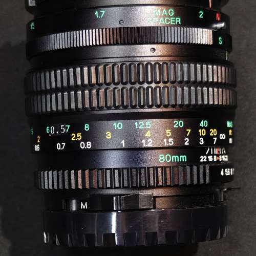 Mamiya 80/4 C sekor Macro N 645 勁新