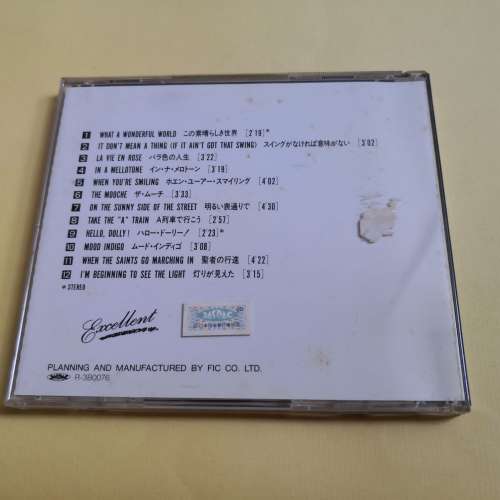 LOUIS ARMSTRONG & DUKE ELLINGTON 日本版