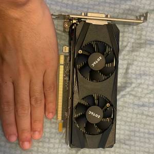 ZOTAC 1050TI 4G 顯示卡 半高短卡 ITX