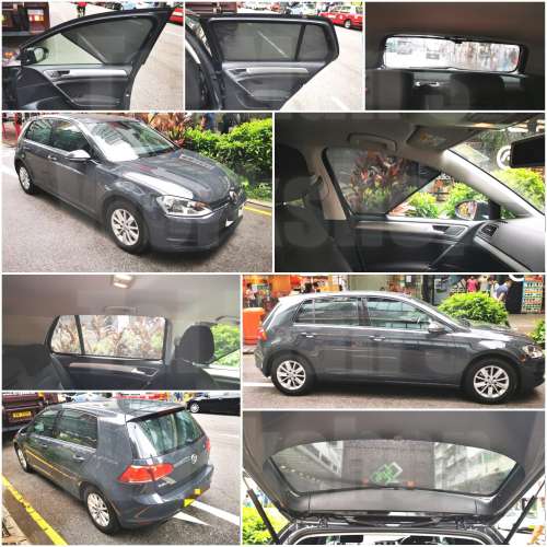 Volkswagon Golf  全車濾光窗網太陽擋