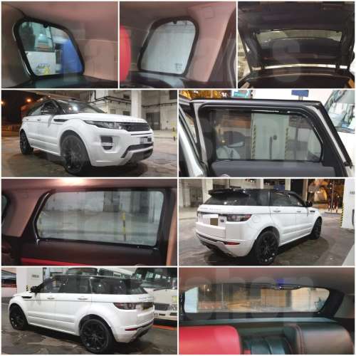 Landrover Evoque 全車磁石濾光窗網太陽擋