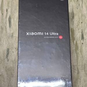 港行 未開封 小米 Xiaomi 14 Ultra 16+512 黑色 白色 連攝影套裝