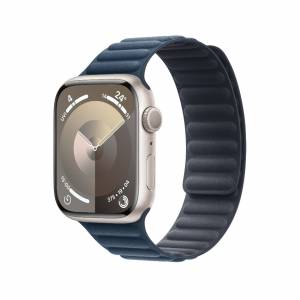 Apple Watch Series 9 星光 45mm  全新 藍色磁力錶帶