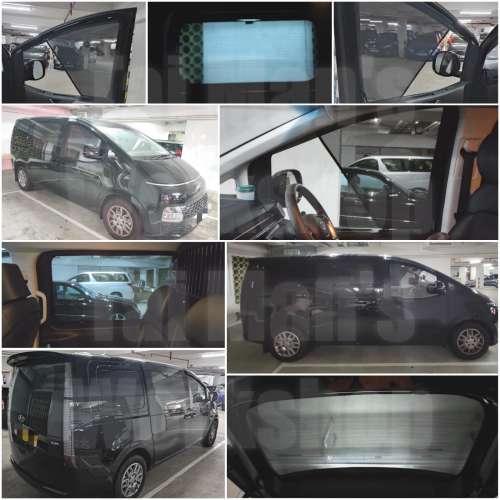 現代新款 H1 Staria 全車磁石濾光窗網太陽擋