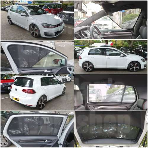 福士 MK7 Golf 7全車濾光窗網太陽擋
