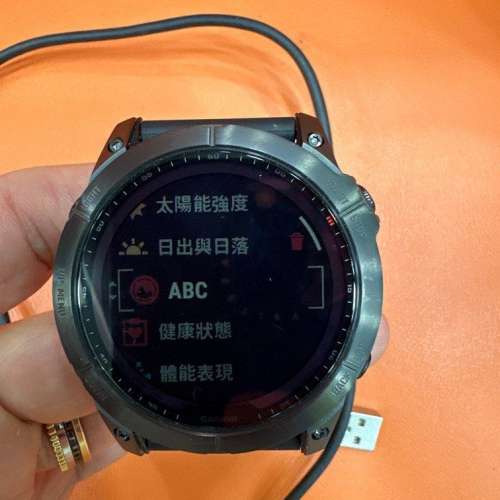 Garmin fenix sapphire solar 7x 51MM 中文版 全套 有單 保養 2025年1月4日