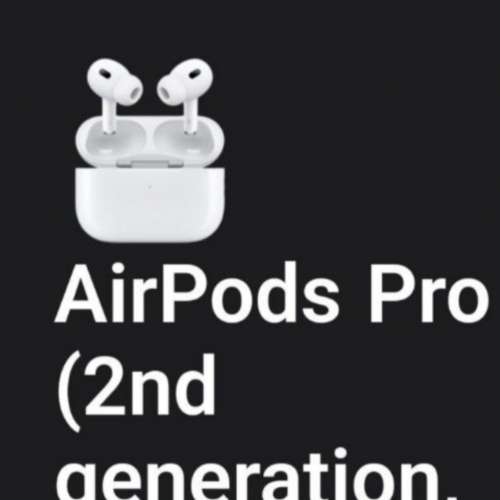 Apple Airpods Pro 2 Type C (New)