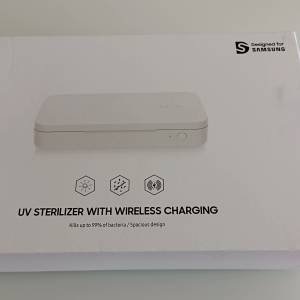 二手 Samsung UV Stervilizer with wireless charging 消毒及無線充電