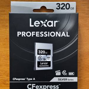 Lexar Professional CFexpress Type A Card SILVER Series 320gb